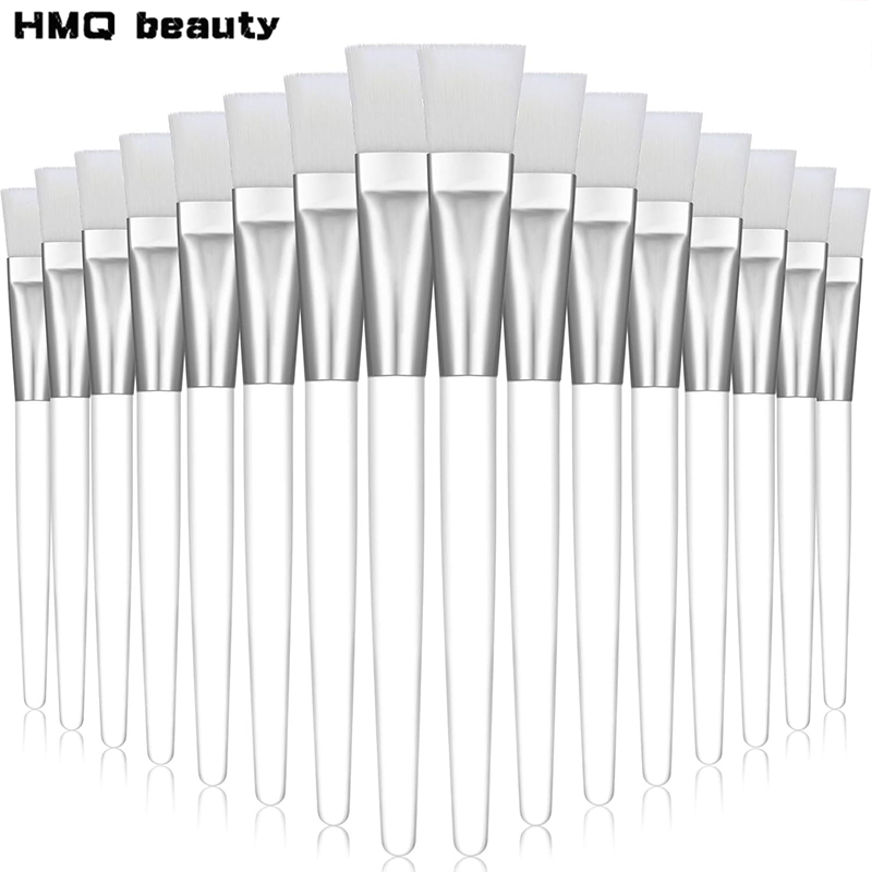 Beauty Makeup Tools Set - 12 ชิ้น/เซ็ตแปรงพอกหน้าขนนุ่มโปร่งใสคริสตัล Rod Face Applicator แปรง