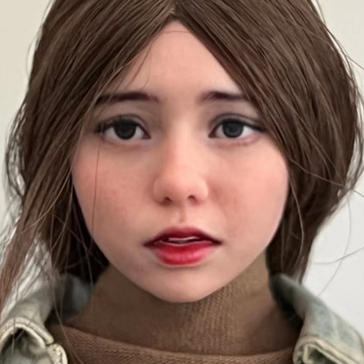 Beauty Makeup Edit - หัวตุ๊กตาสวยงามสมจริงขนาด 1/6 1/12 สำหรับตัวฟิกเกอร์ขนาด 12 นิ้ว/6