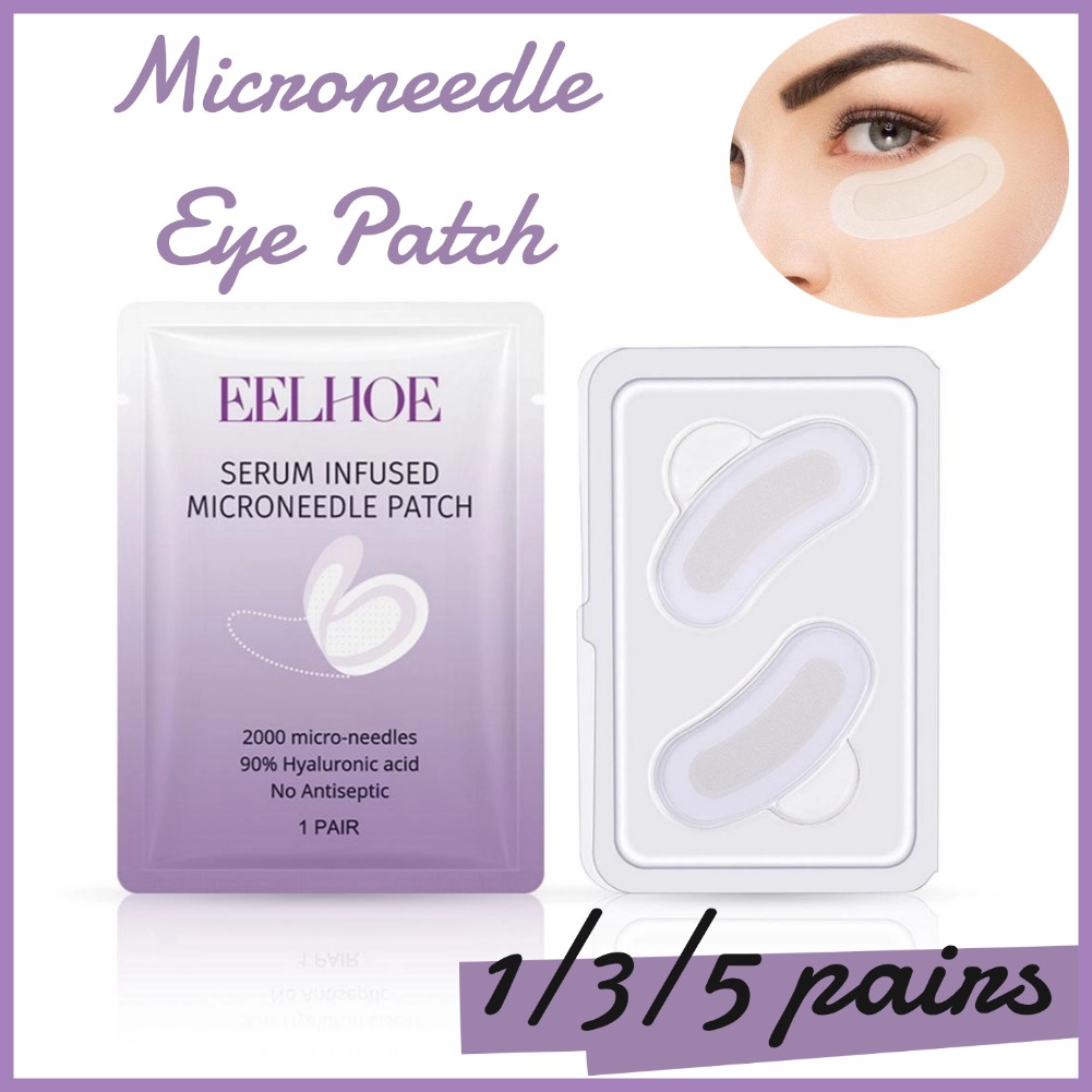 Collagen Eye Patch - คอลลาเจน Microneedle EYE PATCH กรดไฮยาลูโรนิกละลายน้ําได้ Microneedle