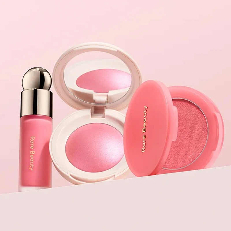Rare Beauty Makeup Highlighter - บลัชออนเนื้อลิควิด ฮอต เรียร์บิวตี้ แฮปปี้ โฮป จอย
