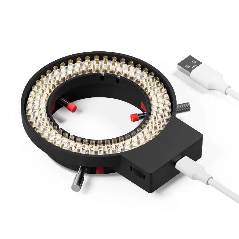 Led Ring Light - ไฟวงแหวนสำหรับกล้องจุลทรรศน์ YCS 6558 ปรับได้ 144 หลอดไฟ
