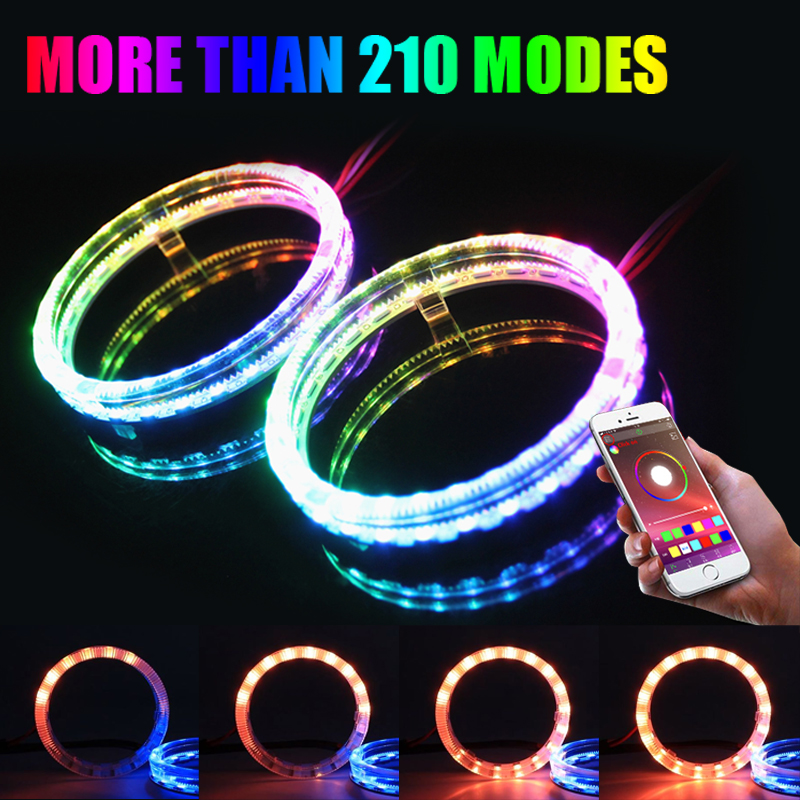 Led Ring Light - Niscarda Angel ตาหลายสี RGB LED Halo
