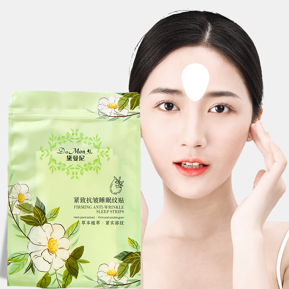 X Beauty Makeup - แผ่นแปะยกกระชับผิวหน้า 24 ชิ้น สำหรับร้านเสริมสวย ลดเลือนริ้วรอยบริเวณหน้าผาก แก้ม