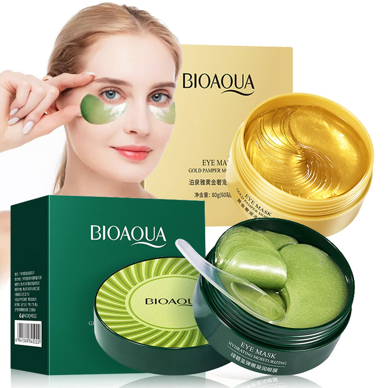 Collagen Eye Patch - 60 ชิ้น/กล่อง BIOAQUA Collagen Eye Mask