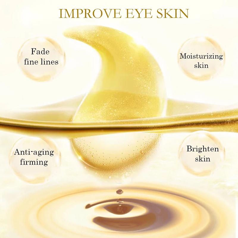 10/20pcs Golden Crystal Collag - Collagen Eye Patch บทวิจารณ์และราคา