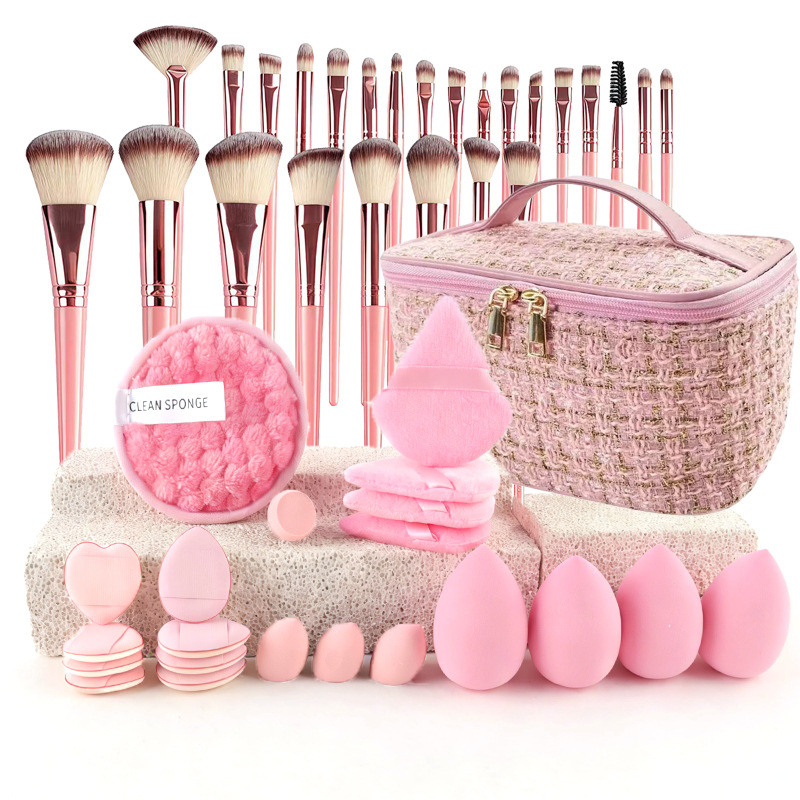 ชุดแปรงแต่งหน้าสไตล์หรูหรา ชุด - Beauty Makeup Tools Set บทวิจารณ์และราคา