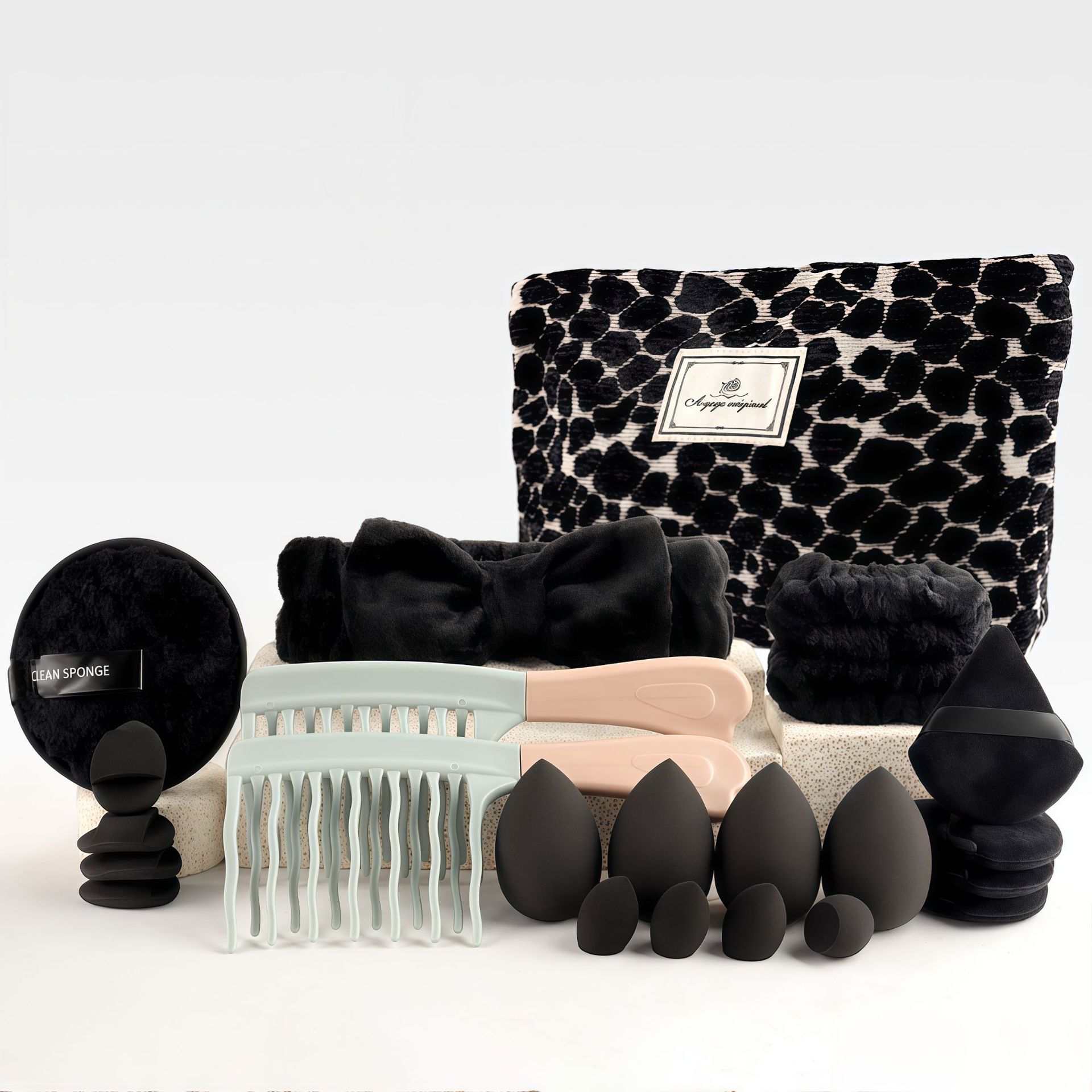 ชุดแปรงแต่งหน้าสไตล์หรูหรา ชุด - Beauty Makeup Tools Set บทวิจารณ์และราคา
