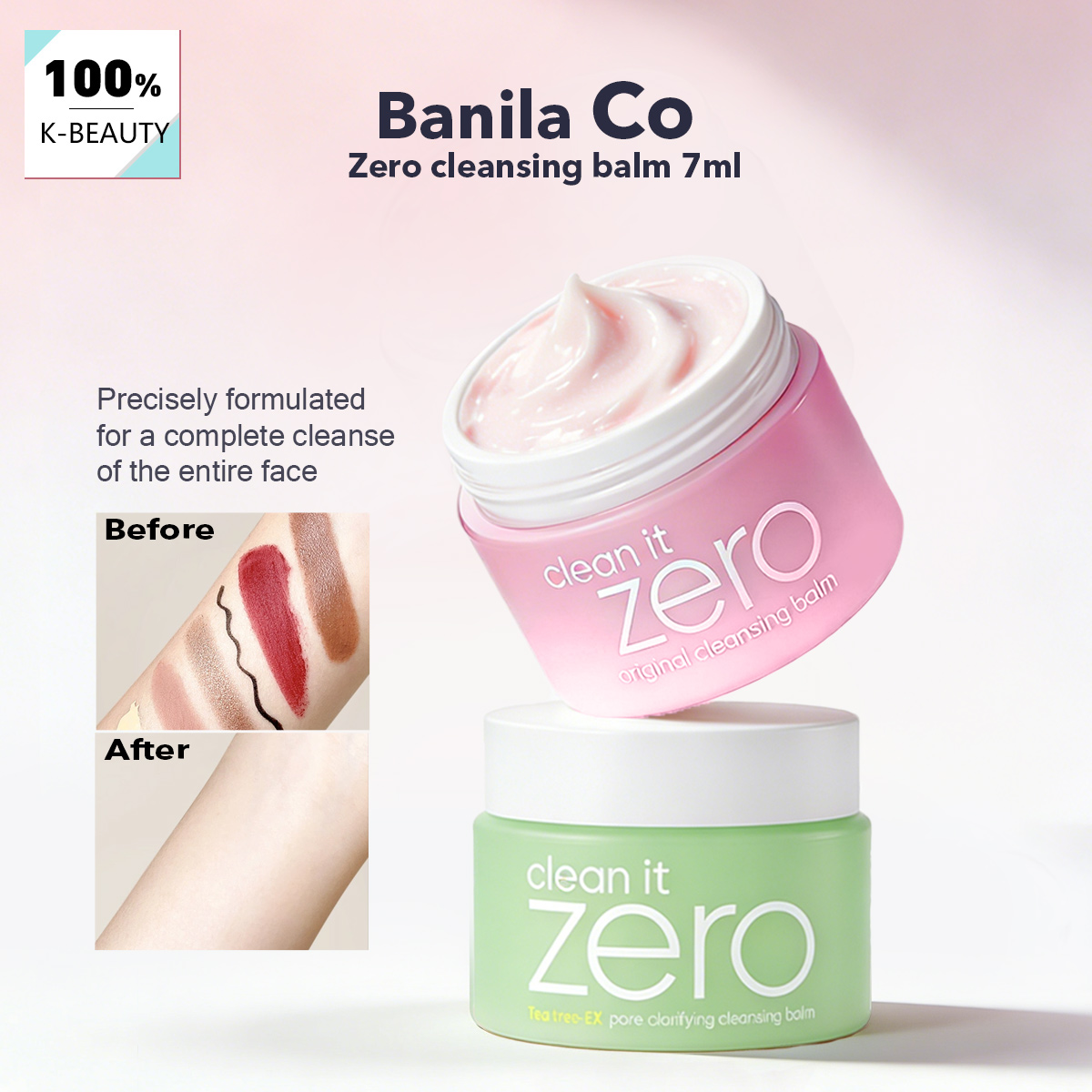 บาล์มทำความสะอาดผิวหน้า Banila - Beauty Makeup Wholesale บทวิจารณ์และราคา