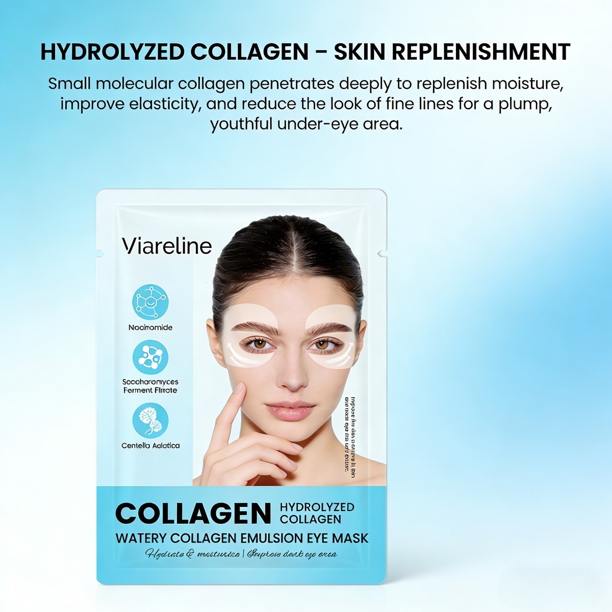 แผ่นแปะรอบดวงตาคอลลาเจน ลดริ้ว - Collagen Eye Patch บทวิจารณ์และราคา