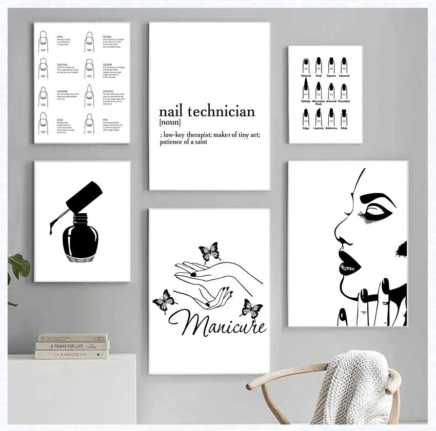 โปสเตอร์ศิลปะและภาพพิมพ์ ของขว - Makeup Is Beauty Quotes บทวิจารณ์และราคา