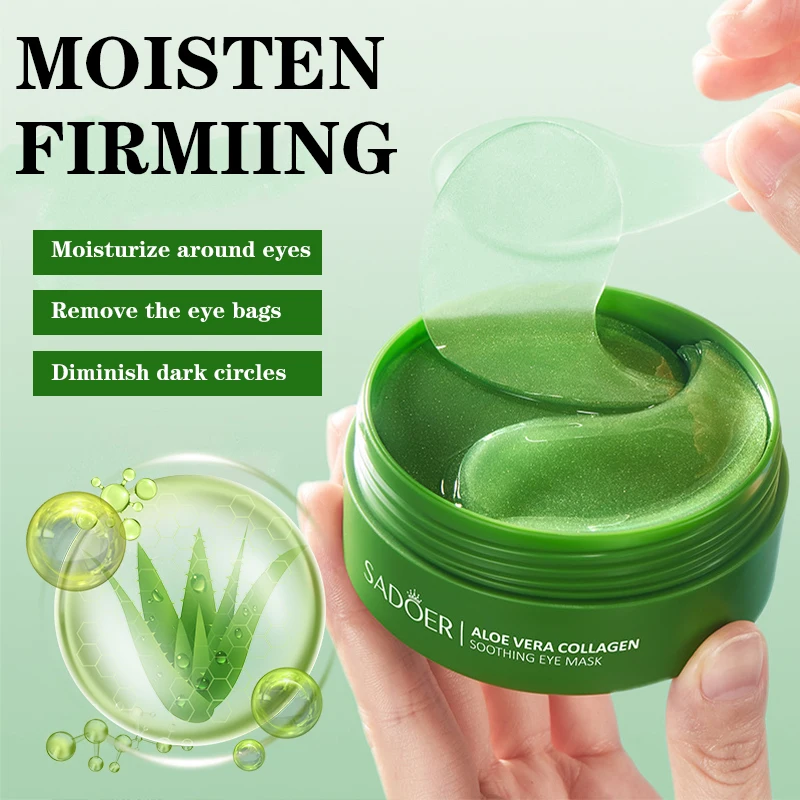 60pcs Aloe Vera Collagen Eye M - Collagen Eye Patch บทวิจารณ์และราคา