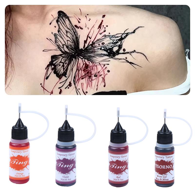 น้ำผลไม้ หมึกสักลายชั่วคราว สี - Beauty Juice Makeup บทวิจารณ์และราคา