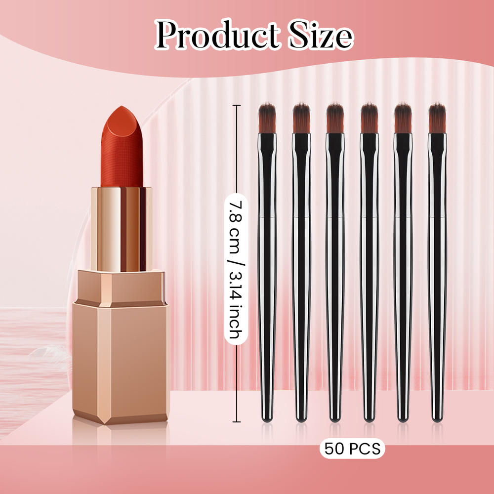 50/100 ชิ้นชุดแปรงทาปากแบบใช้แ - Beauty Makeup Wholesale บทวิจารณ์และราคา