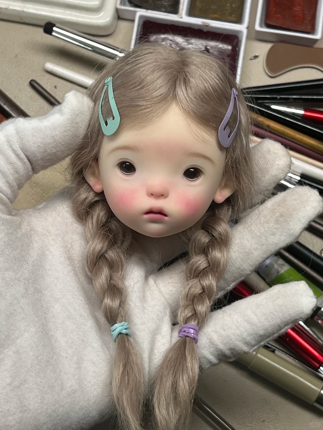 SDตุ๊กตาBJD 1/6 Landoudouหัวสา - Just Beauty Makeup บทวิจารณ์และราคา