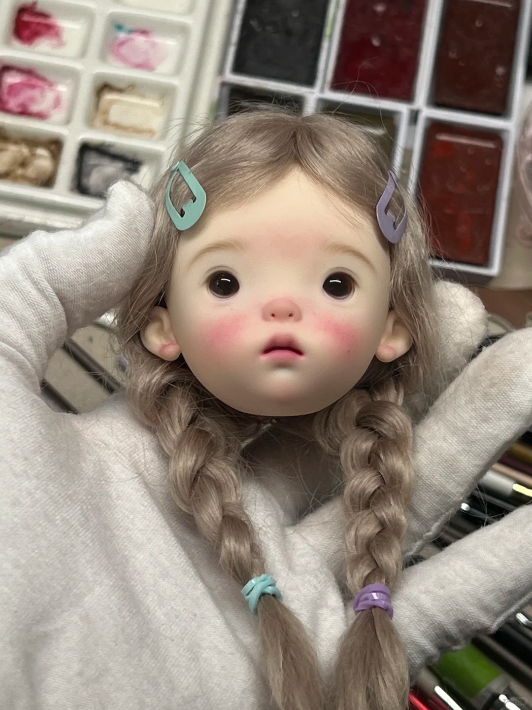 SDตุ๊กตาBJD 1/6 Landoudouหัวสา - Just Beauty Makeup บทวิจารณ์และราคา