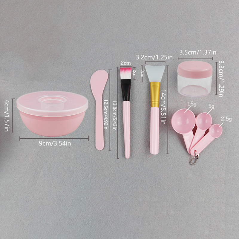 ชุดแปรงพอกหน้า ชาม ช้อน แปรงมา - Beauty Makeup Tools Set บทวิจารณ์และราคา