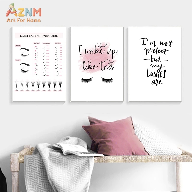 AZNM Lash Extensions Guide ภาพ - Makeup Is Beauty Quotes บทวิจารณ์และราคา