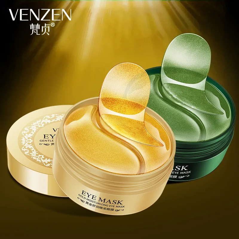 แผ่นมาส์กใต้ตาสาหร่ายทองคำ คอล - Collagen Eye Patch บทวิจารณ์และราคา