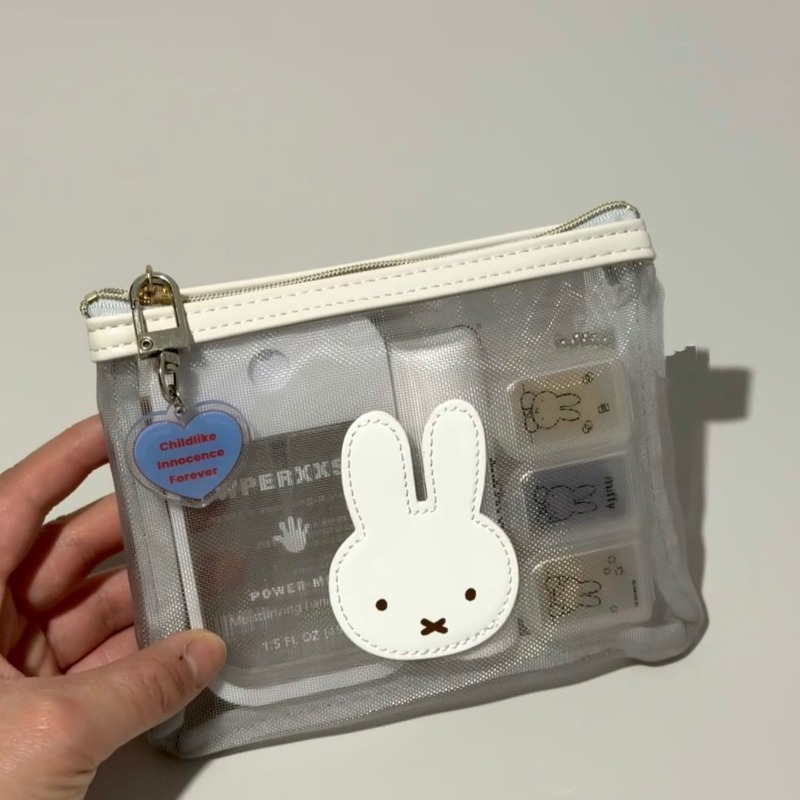 กระเป๋าเครื่องสำอางตาข่ายปักลา - Beauty Makeup Edit บทวิจารณ์และราคา