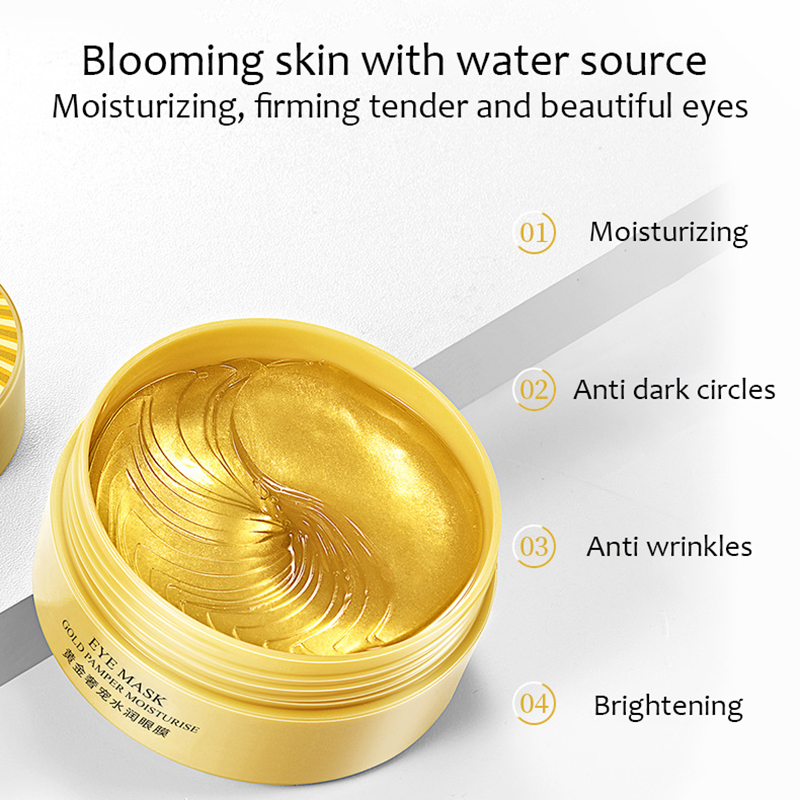 60 ชิ้น/กล่อง BIOAQUA Collagen - Collagen Eye Patch บทวิจารณ์และราคา