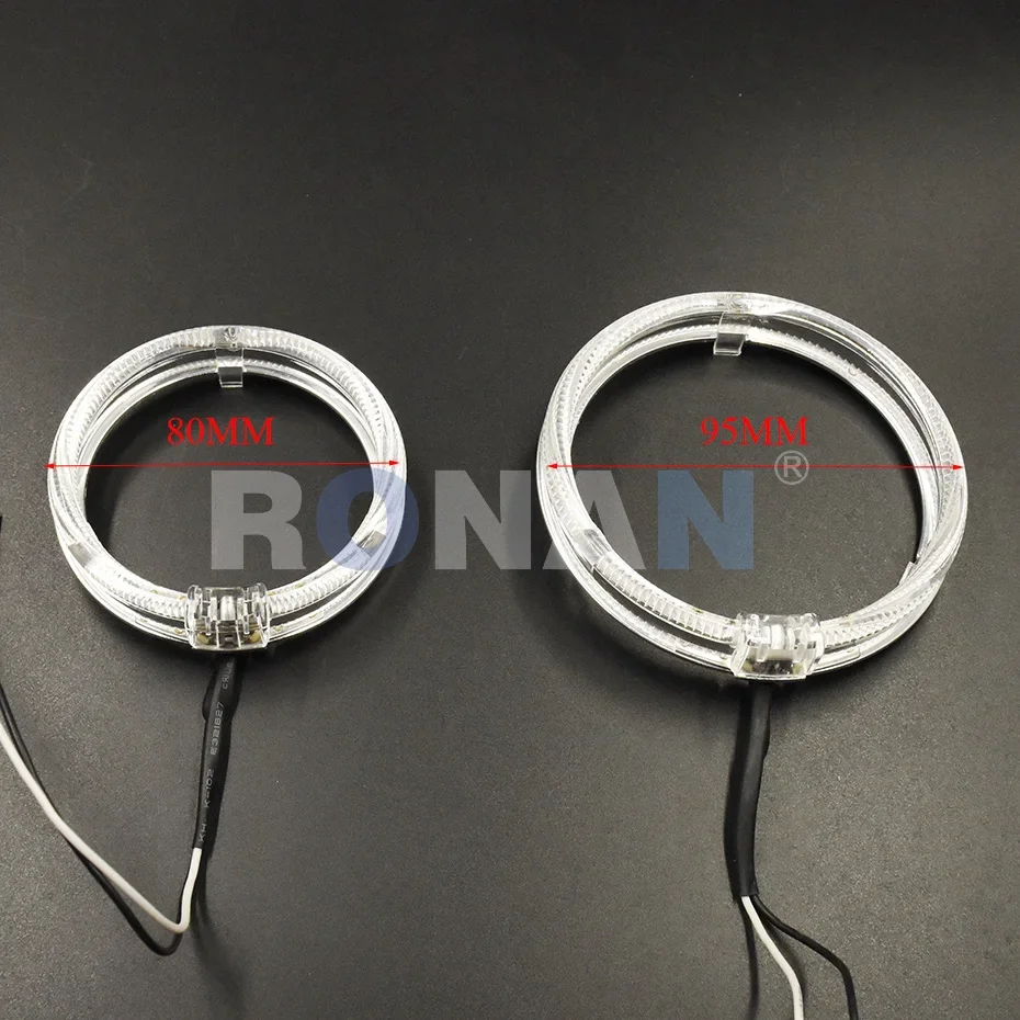 RONAN 2Pcs 80MM 95MM LED Light - Led Ring Light บทวิจารณ์และราคา