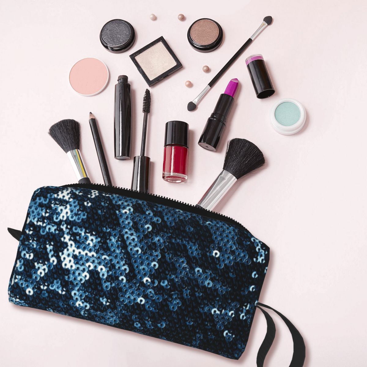 กระเป๋าเครื่องสำอางแบบกลิตเตอร - Beauty Makeup Edit บทวิจารณ์และราคา