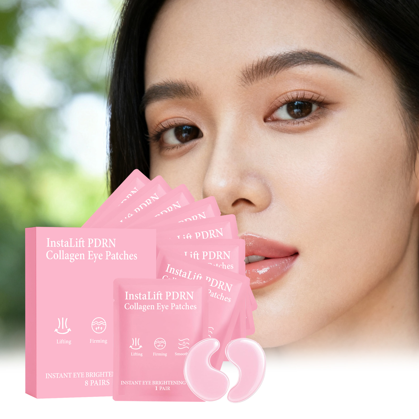 แผ่นมาส์กใต้ตา Instalift PDRN  - Collagen Eye Patch บทวิจารณ์และราคา
