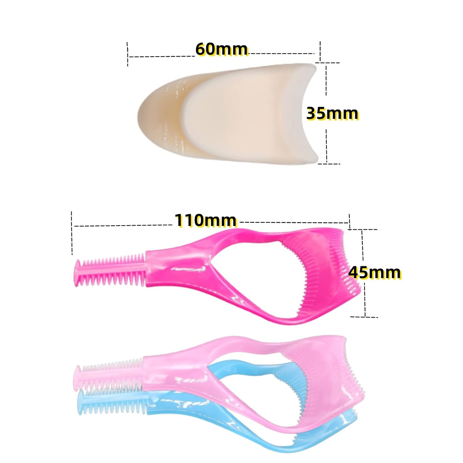 อุปกรณ์มาสคาร่า 3-in-1 สุดหรูส - X Beauty Makeup บทวิจารณ์และราคา
