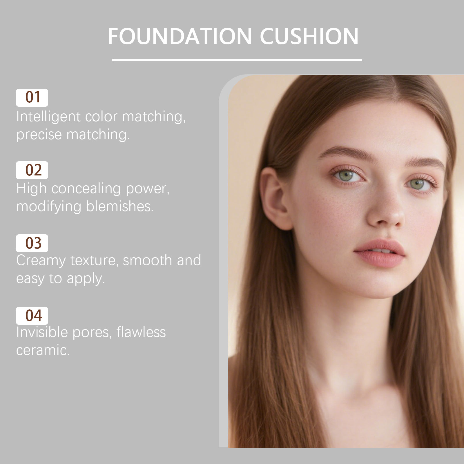 คอนซีลเลอร์ปกปิดเต็มรูปแบบ รอง - Beauty Makeup Certificate บทวิจารณ์และราคา